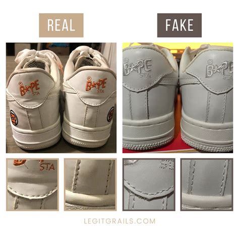 how to spot fake bape shoes|real and fake bape shoes.